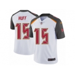 Men's Nike Tampa Bay Buccaneers #15 Josh Huff Vapor Untouchable Limited White NFL Jersey