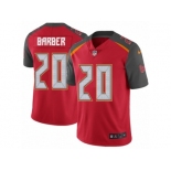 Men's Nike Tampa Bay Buccaneers #20 Ronde Barber Vapor Untouchable Limited Red Team Color NFL Jersey