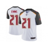 Men's Nike Tampa Bay Buccaneers #21 Justin Evans Vapor Untouchable Limited White NFL Jersey