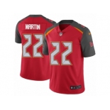 Men's Nike Tampa Bay Buccaneers #22 Doug Martin Vapor Untouchable Limited Red Team Color NFL Jersey