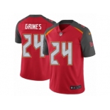 Men's Nike Tampa Bay Buccaneers #24 Brent Grimes Vapor Untouchable Limited Red Team Color NFL Jersey