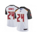 Men's Nike Tampa Bay Buccaneers #24 Brent Grimes Vapor Untouchable Limited White NFL Jersey