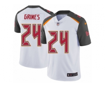 Men's Nike Tampa Bay Buccaneers #24 Brent Grimes Vapor Untouchable Limited White NFL Jersey