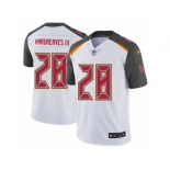 Men's Nike Tampa Bay Buccaneers #28 Vernon Hargreaves III Vapor Untouchable Limited White NFL Jersey