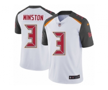 Men's Nike Tampa Bay Buccaneers #3 Jameis Winston Vapor Untouchable Limited White NFL Jersey