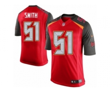 Men's Nike Tampa Bay Buccaneers #51 Daryl Smith Limited Red Team Color NFL Jersey