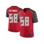 Men's Nike Tampa Bay Buccaneers #58 Kwon Alexander Vapor Untouchable Limited Red Team Color NFL Jersey