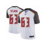 Men's Nike Tampa Bay Buccaneers #63 Lee Roy Selmon Vapor Untouchable Limited White NFL Jersey