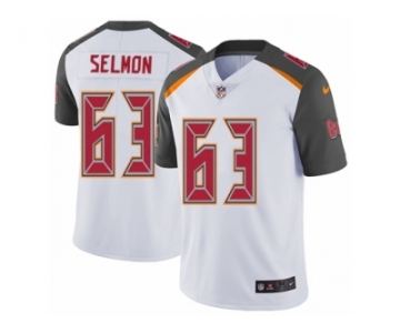 Men's Nike Tampa Bay Buccaneers #63 Lee Roy Selmon Vapor Untouchable Limited White NFL Jersey