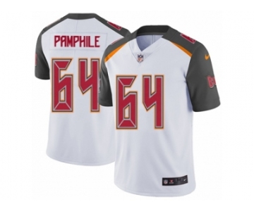 Men's Nike Tampa Bay Buccaneers #64 Kevin Pamphile Vapor Untouchable Limited White NFL Jersey