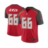 Men's Nike Tampa Bay Buccaneers #66 Ryan Jensen Red Team Color Vapor Untouchable Limited Player NFL Jersey