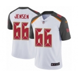 Men's Nike Tampa Bay Buccaneers #66 Ryan Jensen White Vapor Untouchable Limited Player NFL Jersey