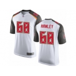 Men's Nike Tampa Bay Buccaneers #68 Joe Hawley Limited White NFL Jersey