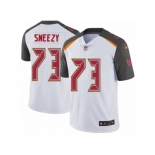 Men's Nike Tampa Bay Buccaneers #73 J. R. Sweezy Vapor Untouchable Limited White NFL Jersey