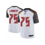 Men's Nike Tampa Bay Buccaneers #75 Davonte Lambert Vapor Untouchable Limited White NFL Jersey