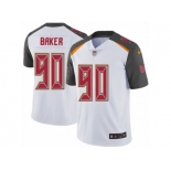 Men's Nike Tampa Bay Buccaneers #90 Chris Baker Vapor Untouchable Limited White NFL Jersey