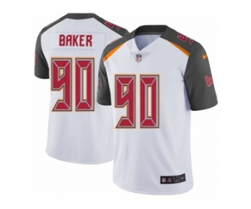 Men's Nike Tampa Bay Buccaneers #90 Chris Baker Vapor Untouchable Limited White NFL Jersey