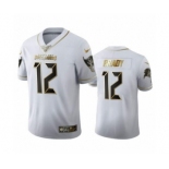 Men's Tampa Bay Buccaneers #12 Tom Brady Limited White Golden Edition Football Jersey