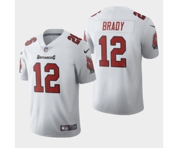 Men's Tampa Bay Buccaneers #12 Tom Brady White 2020 Vapor Limited Jersey