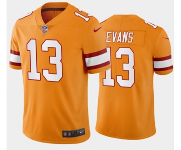 Men's Tampa Bay Buccaneers #13 Mike Evans Orange Vapor Untouchable Limited Stitched Jersey