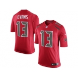 Men's Tampa Bay Buccaneers #13 Mike Evans Red Color Rush Limited Jersey