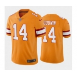 Men's Tampa Bay Buccaneers #14 Chris Godwin Orange Vapor Untouchable Limited Stitched Jersey