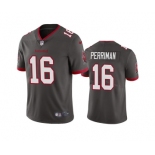 Men's Tampa Bay Buccaneers #16 Breshad Perriman Grey Vapor Untouchable Limited Stitched Jersey