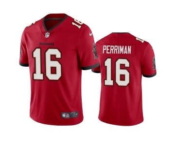 Men's Tampa Bay Buccaneers #16 Breshad Perriman Red Vapor Untouchable Limited Stitched Jersey