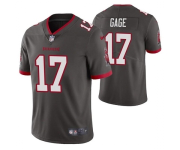 Men's Tampa Bay Buccaneers #17 Russell Gage Gray Vapor Untouchable Limited Stitched Jersey