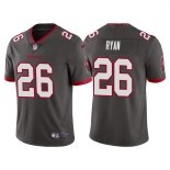 Men's Tampa Bay Buccaneers #26 Logan Ryan Grey Vapor Untouchable Limited Stitched Jersey