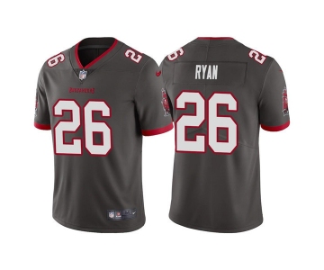 Men's Tampa Bay Buccaneers #26 Logan Ryan Grey Vapor Untouchable Limited Stitched Jersey