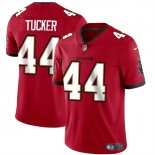 Men's Tampa Bay Buccaneers #44 Sean Tucker Red Vapor Limited Stitched Jersey