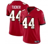 Men's Tampa Bay Buccaneers #44 Sean Tucker Red Vapor Limited Stitched Jersey