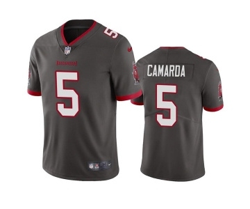 Men's Tampa Bay Buccaneers #5 Jake Camarda Gray Vapor Untouchable Limited Stitched Jersey