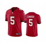 Men's Tampa Bay Buccaneers #5 Jake Camarda Red Vapor Untouchable Limited Stitched Jersey