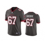 Men's Tampa Bay Buccaneers #67 Luke Goedeke Gray Vapor Untouchable Limited Stitched Jersey