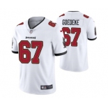 Men's Tampa Bay Buccaneers #67 Luke Goedeke White Vapor Untouchable Limited Stitched Jersey