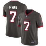 Men's Tampa Bay Buccaneers #7 Bucky Irving Grey Vapor Limited Stitched Jersey