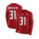 Nike Tampa Bay Buccaneers #31 Jordan Whitehead Limited Red Therma Long Sleeve NFL Jersey