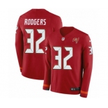 Nike Tampa Bay Buccaneers #32 Jacquizz Rodgers Limited Red Therma Long Sleeve NFL Jersey