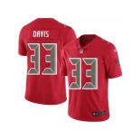 Nike Tampa Bay Buccaneers #33 Carlton Davis Red Men Stitched NFL Limited Rush Jersey