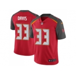 Nike Tampa Bay Buccaneers #33 Carlton Davis Red Team Color Men Stitched NFL Vapor Untouchable Limited Jersey