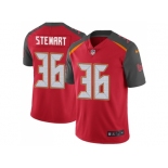 Nike Tampa Bay Buccaneers #36 M.J. Stewart Red Team Color Men Stitched NFL Vapor Untouchable Limited Jersey