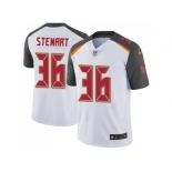 Nike Tampa Bay Buccaneers #36 M.J. Stewart White Men Stitched NFL Vapor Untouchable Limited Jersey