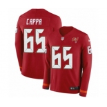 Nike Tampa Bay Buccaneers #65 Alex Cappa Limited Red Therma Long Sleeve NFL Jersey