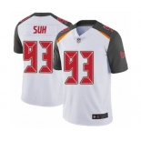 Nike Tampa Bay Buccaneers #93 Ndamukong Suh Men's Limited Vapor Untouchable White Jersey