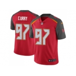 Nike Tampa Bay Buccaneers #97 Vinny Curry Red Team Color Men Stitched NFL Vapor Untouchable Limited Jersey