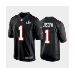 Tampa Bay Buccaneers #1 Greg Joseph Black game Super Bowl LV Jersey