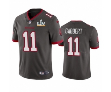 Tampa Bay Buccaneers #11 Blaine Gabbert Pewter 2021 Super Bowl LV Jersey