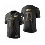 Tampa Bay Buccaneers #13 Mike Evans Black Golden Super Bowl LV Jersey